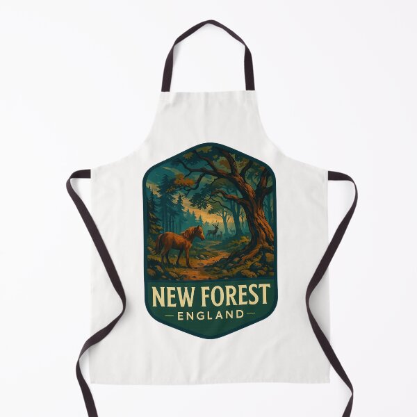 Item preview, New Forest Ponies and Deer at Sunset, Hampshire, England designed and sold by Places On Earth.