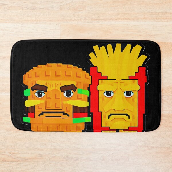 Item preview, Bruh Steal a Brainrot Burgero and Fryuro Roblox Characters designed and sold by The Art by Rossouw.