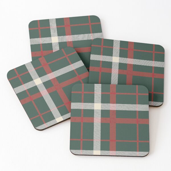 Item preview, Cozy Christmas Plaid Minimal Pattern designed and sold by THE JIZU SHOP.