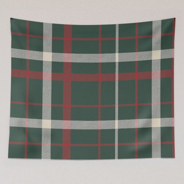 Item preview, Cozy Christmas Plaid Minimal Pattern designed and sold by THE JIZU SHOP.