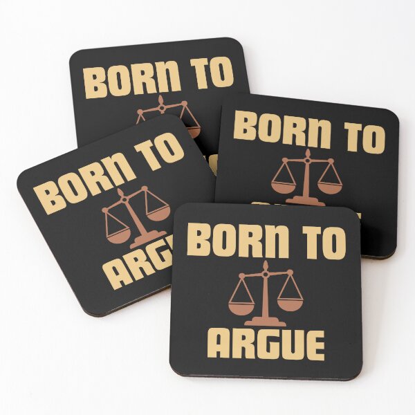 Item preview, Funny Born To Argue Lawyer Quote Hand Drawn Design designed and sold by Guess4best.
