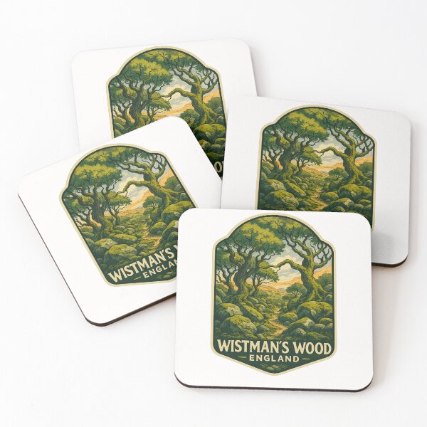 Item preview,  Mossy Boulders and Twisted Oaks in Wistman’s Wood, Dartmoor, England designed and sold by Places On Earth.