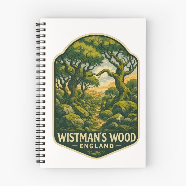 Item preview,  Mossy Boulders and Twisted Oaks in Wistman’s Wood, Dartmoor, England designed and sold by Places On Earth.