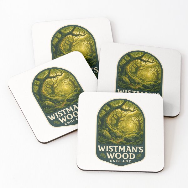 Item preview,  Sunlit Canopy in Wistman’s Wood, Dartmoor National Park, Devon, England designed and sold by Places On Earth.
