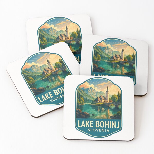 Item preview,  St John the Baptist Church on Lake Bohinj, Triglav National Park, Slovenia designed and sold by Places On Earth.