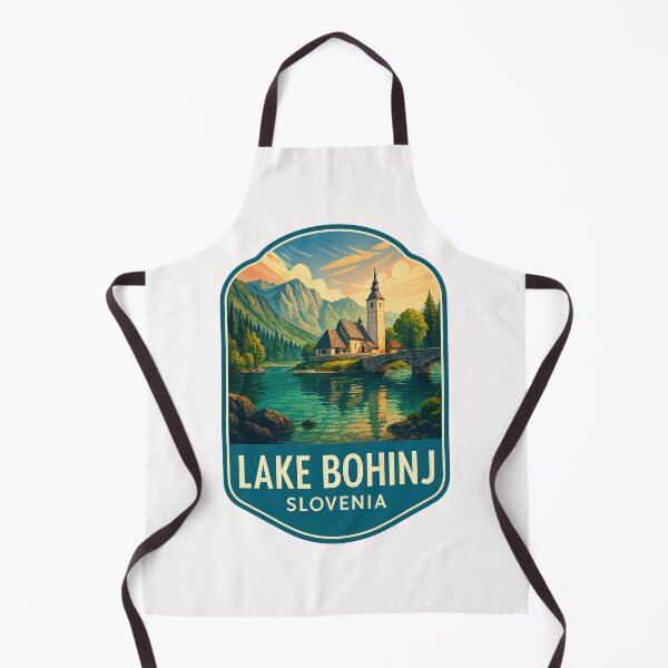 Item preview,  St John the Baptist Church on Lake Bohinj, Triglav National Park, Slovenia designed and sold by Places On Earth.