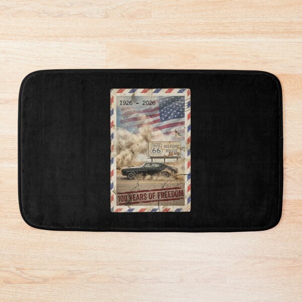 Item preview, Route 66 Centennial Airmail Burnout: 100th Anniversary 1926-2026 Black Muscle Car designed and sold by G350.