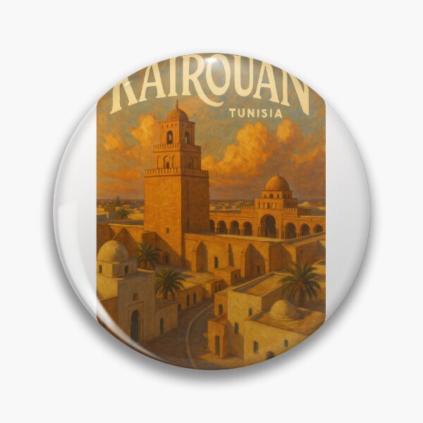 Item preview, Historic Minaret and Medina of Kairouan, Governorate of Kairouan, Tunisia designed and sold by Places On Earth.