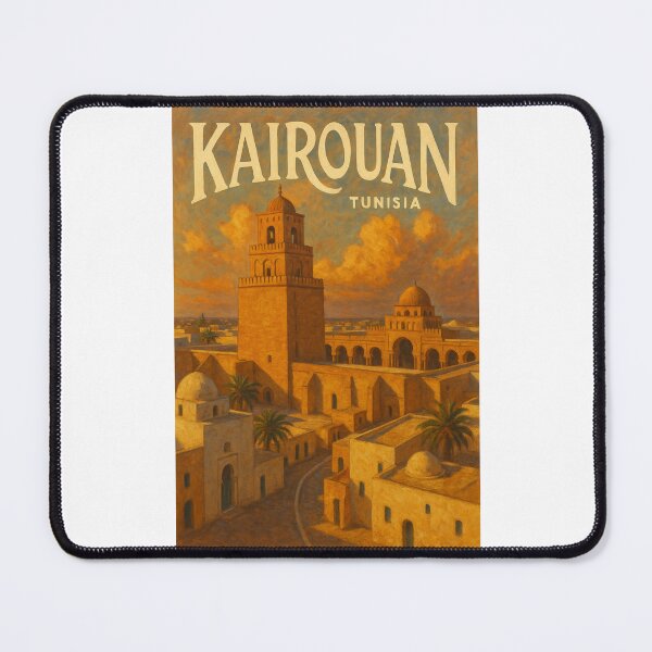 Item preview, Historic Minaret and Medina of Kairouan, Governorate of Kairouan, Tunisia designed and sold by Places On Earth.