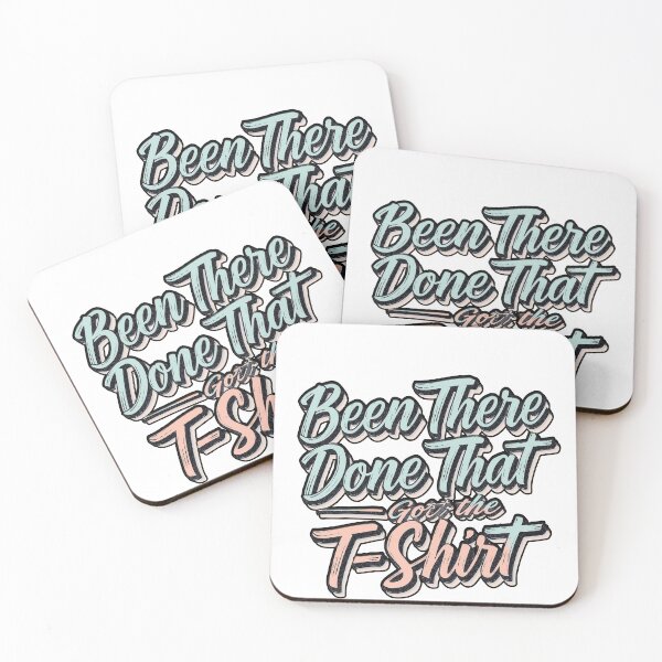 Item preview, Been There Done That Got The T-Shirt – Handwritten Script Tee designed and sold by ANOMIC ⭐⭐⭐⭐⭐.