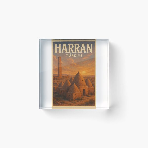 Item preview,  Harran Beehive Homes and Ruins at Dusk, Şanlıurfa, Türkiye designed and sold by Places On Earth.