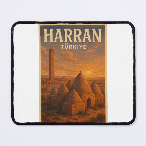 Item preview,  Harran Beehive Homes and Ruins at Dusk, Şanlıurfa, Türkiye designed and sold by Places On Earth.