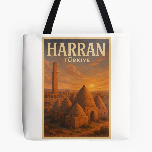 Item preview,  Harran Beehive Homes and Ruins at Dusk, Şanlıurfa, Türkiye designed and sold by Places On Earth.