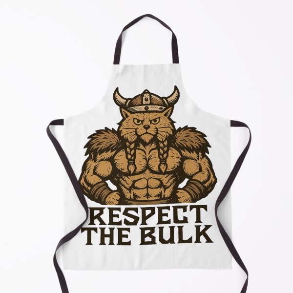 Item preview, Muscle Viking Cat Illustration designed and sold by Pixostick.