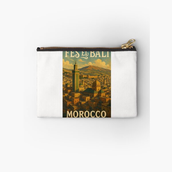 Item preview,  Medina of Fes el Bali with Rif Mountains, Fès-Meknès, Morocco designed and sold by Places On Earth.