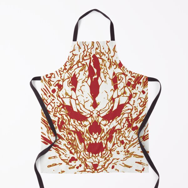 Item preview, Exploding Red Skull with Yellow Outline designed and sold by Artsy Sharky.