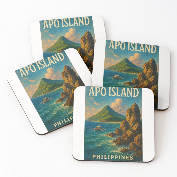 Item preview,  Apo Island and Coastal Rock Formations, Dauin, Negros Oriental, Philippines designed and sold by Places On Earth.