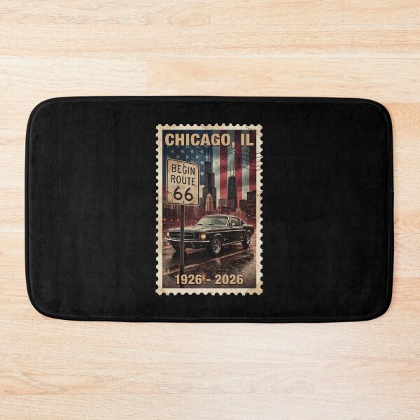 Item preview, Route 66 Centennial Chicago Start: 100th Anniversary 1926-2026 Black Pony Car designed and sold by G350.