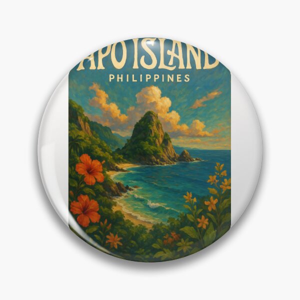Artikelvorschau, Blumenküste der Insel Apo, Dauin, Central Visayas, Philippinen entworfen und verkauft von Places On Earth.