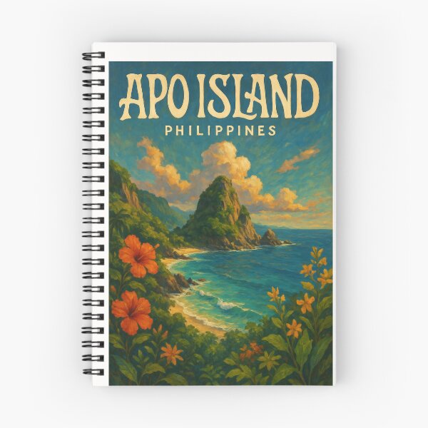Item preview,  Floral Coastline of Apo Island, Dauin, Central Visayas, Philippines designed and sold by Places On Earth.