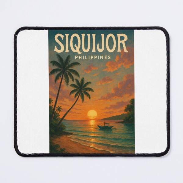 Item preview,  Sunset on the Shores of Siquijor Island, Central Visayas, Philippines designed and sold by Places On Earth.