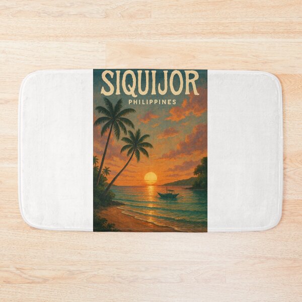 Item preview,  Sunset on the Shores of Siquijor Island, Central Visayas, Philippines designed and sold by Places On Earth.
