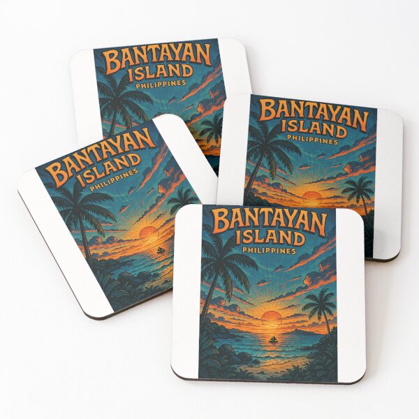 Item preview, Tropical Sunset at Bantayan Island, Cebu Province, Central Visayas, Philippines designed and sold by Places On Earth.