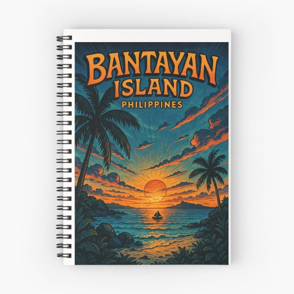 Item preview, Tropical Sunset at Bantayan Island, Cebu Province, Central Visayas, Philippines designed and sold by Places On Earth.