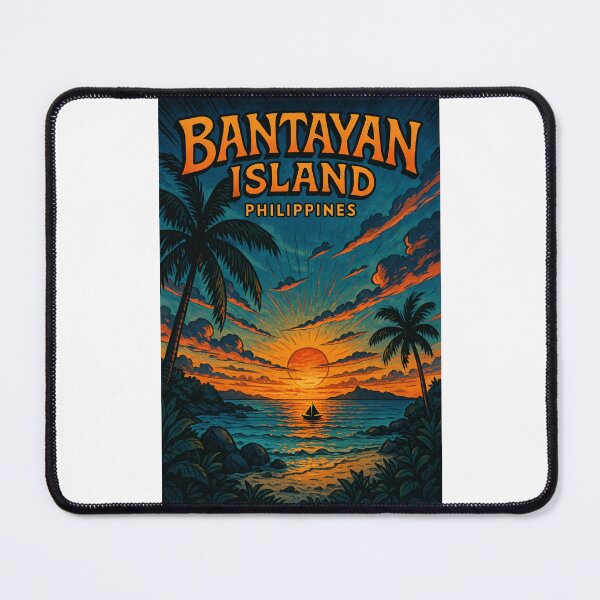 Item preview, Tropical Sunset at Bantayan Island, Cebu Province, Central Visayas, Philippines designed and sold by Places On Earth.