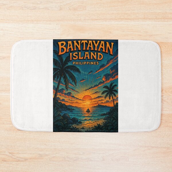 Item preview, Tropical Sunset at Bantayan Island, Cebu Province, Central Visayas, Philippines designed and sold by Places On Earth.