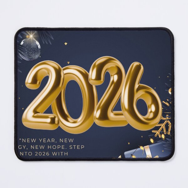 Item preview, Happy New Year 2026 – Fresh Start, New Goals, New Beginnings designed and sold by Omikook.