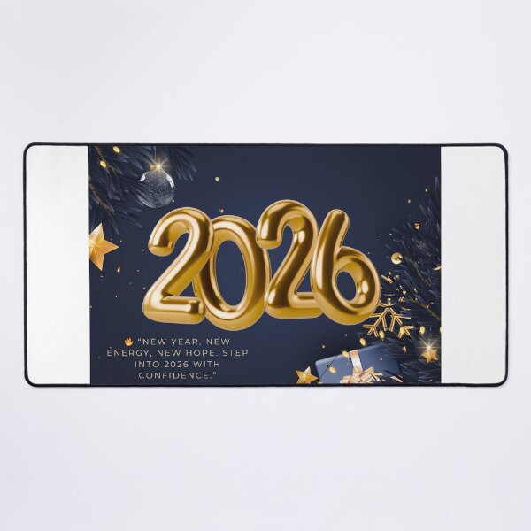 Item preview, Happy New Year 2026 – Fresh Start, New Goals, New Beginnings designed and sold by Omikook.