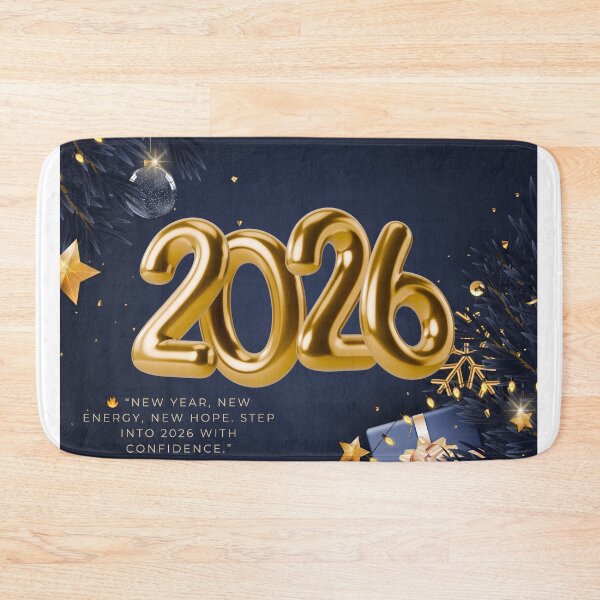 Item preview, Happy New Year 2026 – Fresh Start, New Goals, New Beginnings designed and sold by Omikook.