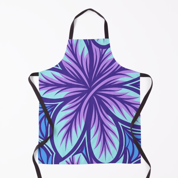 Item preview, Electric Blue and Purple Abstract Swirly Pattern designed and sold by donwillisjrart.