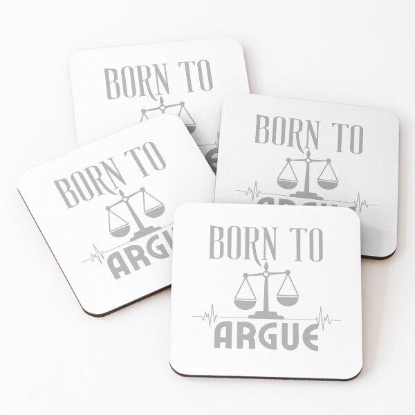 Item preview, Funny Born To Argue Lawyer Quote Hand Drawn Design designed and sold by Guess4best.