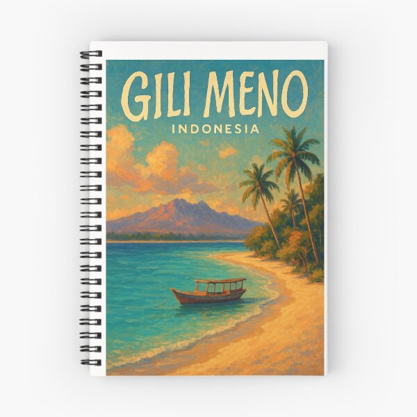 Item preview,  Gili Meno Sunset with Mount Rinjani View, Nusa Tenggara Barat, Indonesia designed and sold by Places On Earth.