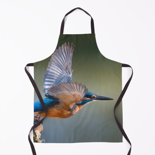 Item preview, Common Kingfisher Takeoff - Winter Light on Silver Wings designed and sold by I AM BRO.