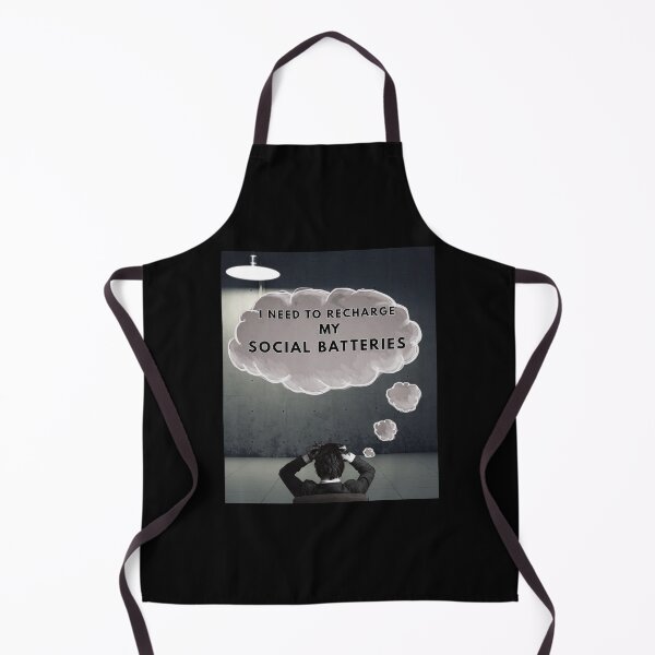 Item preview, I NEED TO RECHARGE MY SOCIAL BATTERIES,Introwert Vibe designed and sold by Anyshca.