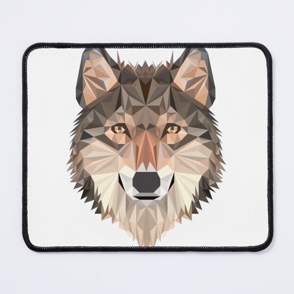 Item preview, Wolf Poly Art designed and sold by DGMCreative.
