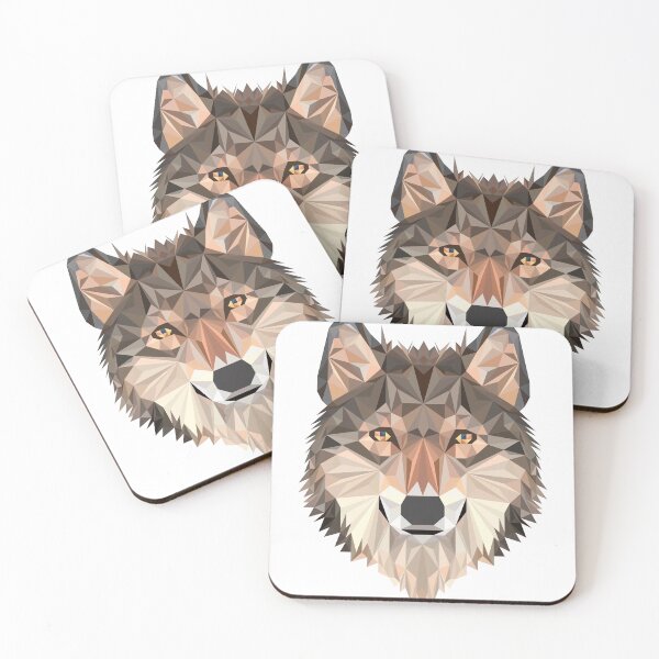 Item preview, Wolf Poly Art designed and sold by DGMCreative.