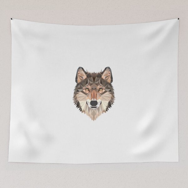Item preview, Wolf Poly Art designed and sold by DGMCreative.