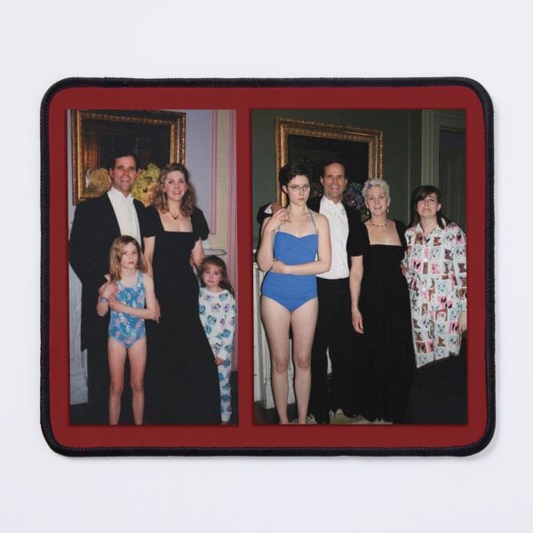 Item preview, Thornburgh family Christmas 15 years apart designed and sold by Rebecca Thornburgh.
