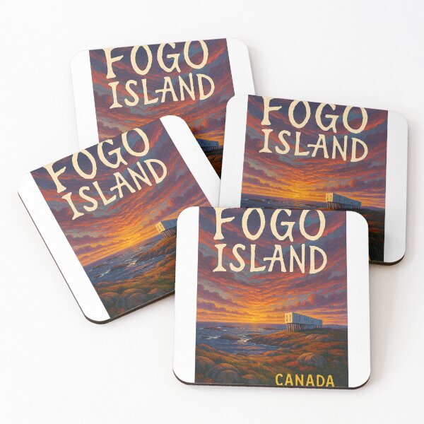 Item preview,  Fogo Island Inn at Sunset, Newfoundland and Labrador, Canada designed and sold by Aryabek.