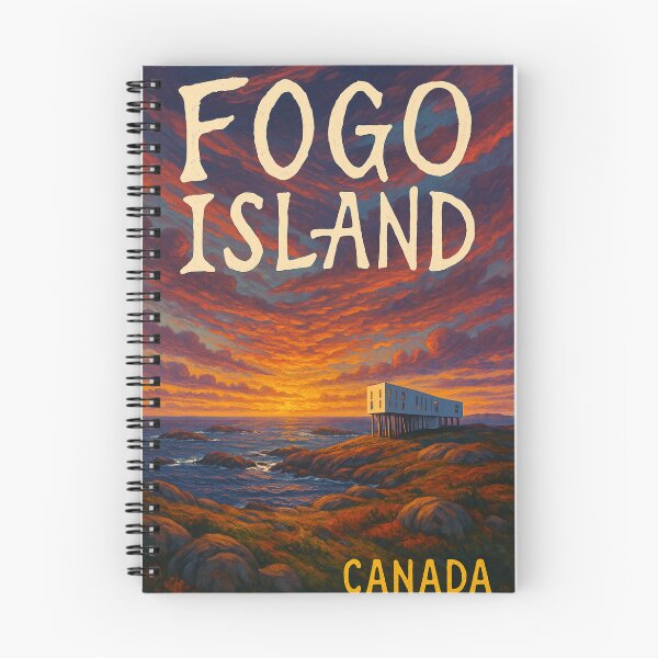 Item preview,  Fogo Island Inn at Sunset, Newfoundland and Labrador, Canada designed and sold by Aryabek.