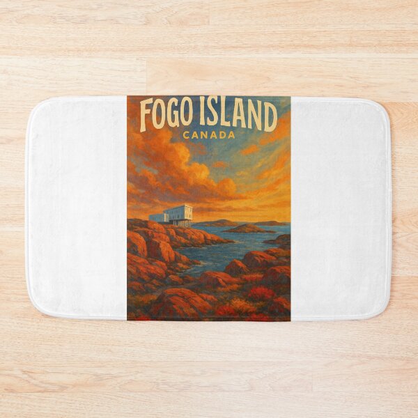 Item preview,  Fogo Island Inn and Rocky Shores, Newfoundland and Labrador, Canada designed and sold by Aryabek.