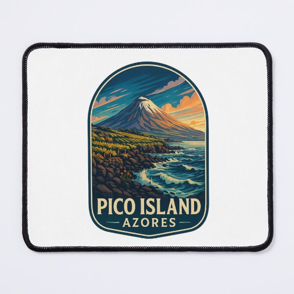 Item preview,  Mount Pico and Volcanic Coastline, Pico Island, Azores, Portugal designed and sold by Aryabek.