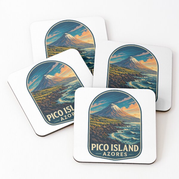Item preview,  Mount Pico and Volcanic Coastline, Pico Island, Azores, Portugal designed and sold by Aryabek.