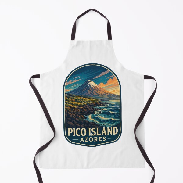 Item preview, Mount Pico and Volcanic Coastline, Pico Island, Azores, Portugal designed and sold by Aryabek.