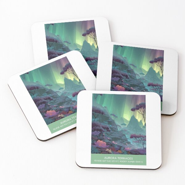 Item preview, Aurora Terraces | Gliese 667 Cd designed and sold by BTNYBayCo.