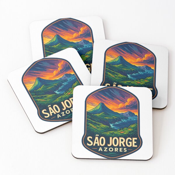 Item preview,  Dramatic Cliffs and Sunset on São Jorge Island, Azores, Portugal designed and sold by Aryabek.